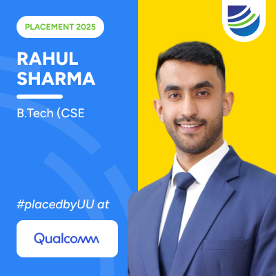 Rahul Sharma placed at Qualcomm