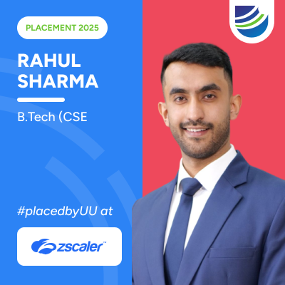 Rahul Sharma placed at Zscaler